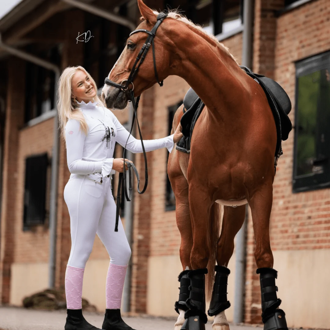 Royal Equestrian Couture Paris Show Shirt White - Image 3