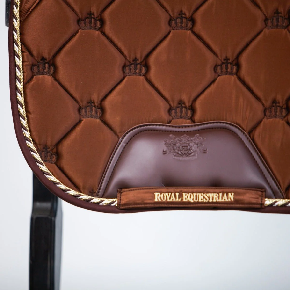 Royal Equestrian Dressage Saddle Pad Copper - Image 3