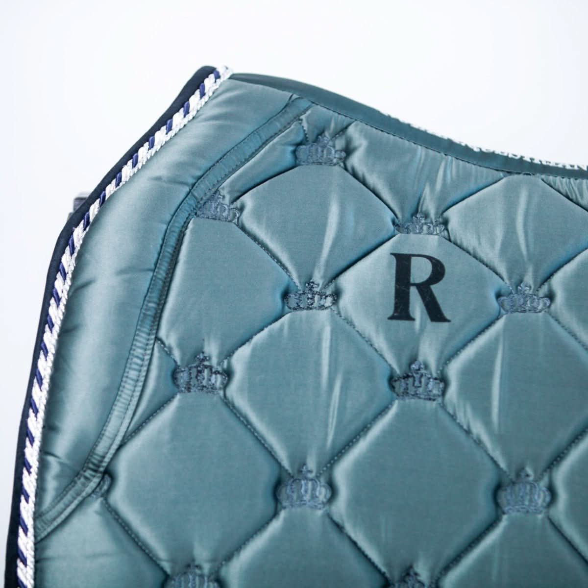 Royal Equestrian Dressage Saddle Pad Marine Blue - Image 3