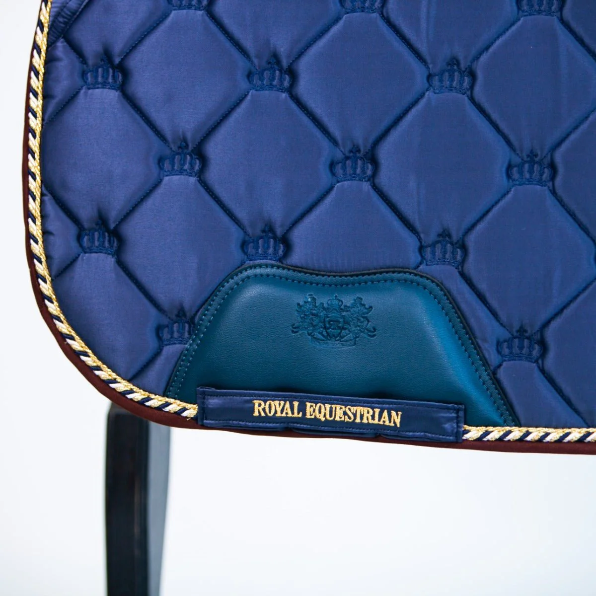 Royal Equestrian Saddle Pad Dressage Royal Blue - Image 3