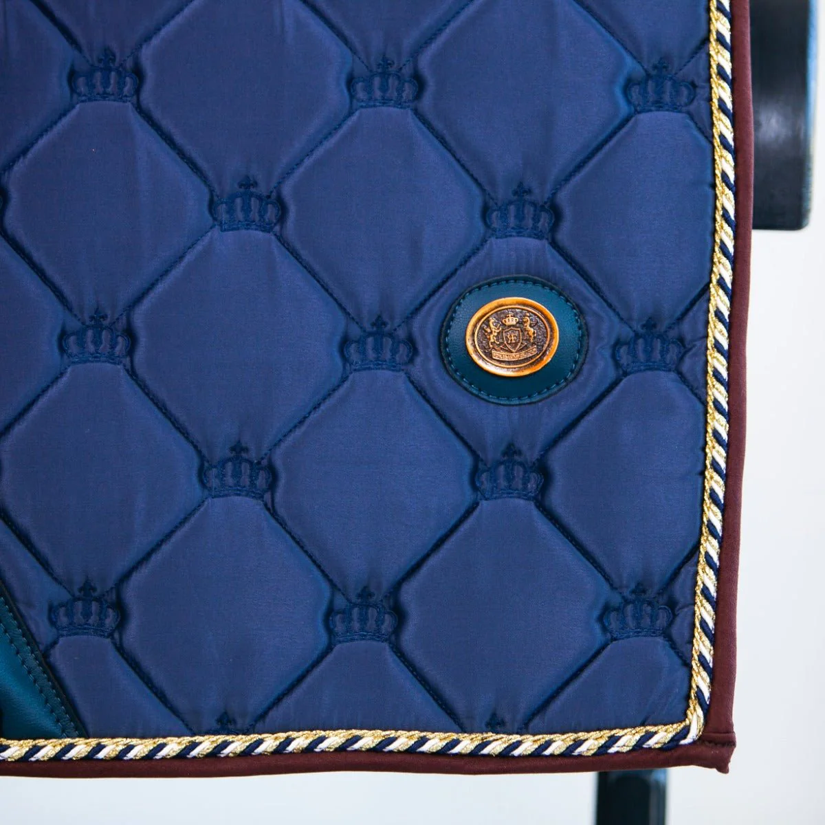 Royal Equestrian Saddle Pad Dressage Royal Blue - Image 4