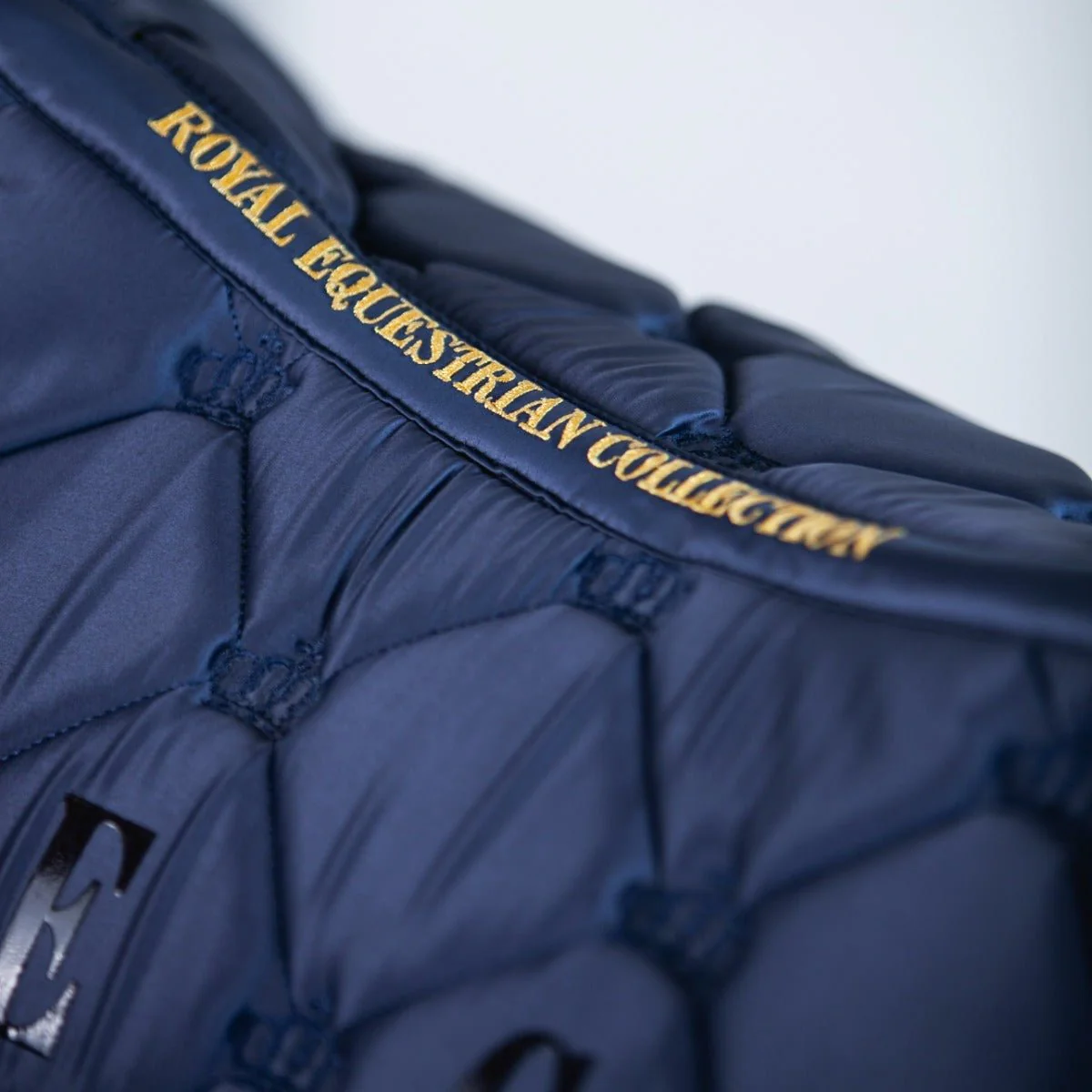 Royal Equestrian Saddle Pad Dressage Royal Blue - Image 6