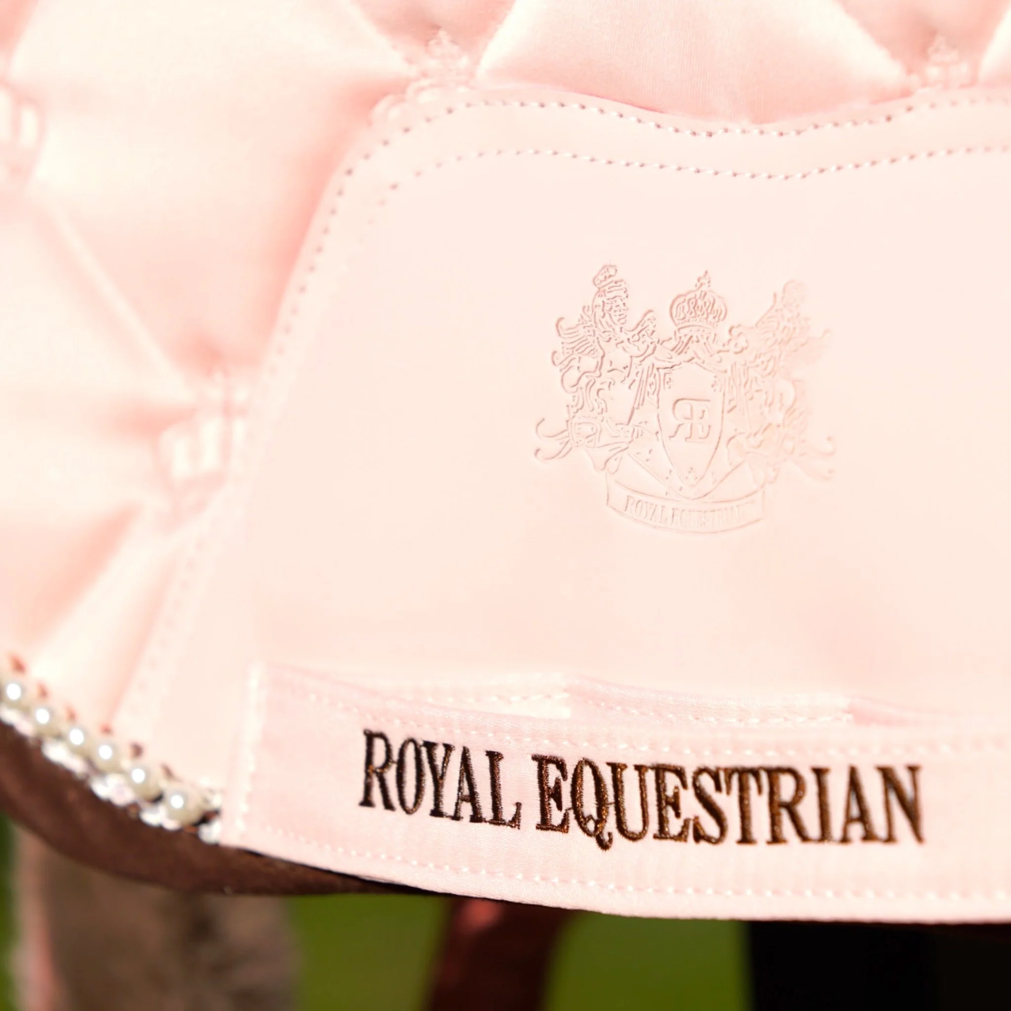 Royal Equestrian Dressage Saddle Pad Pink - Image 3
