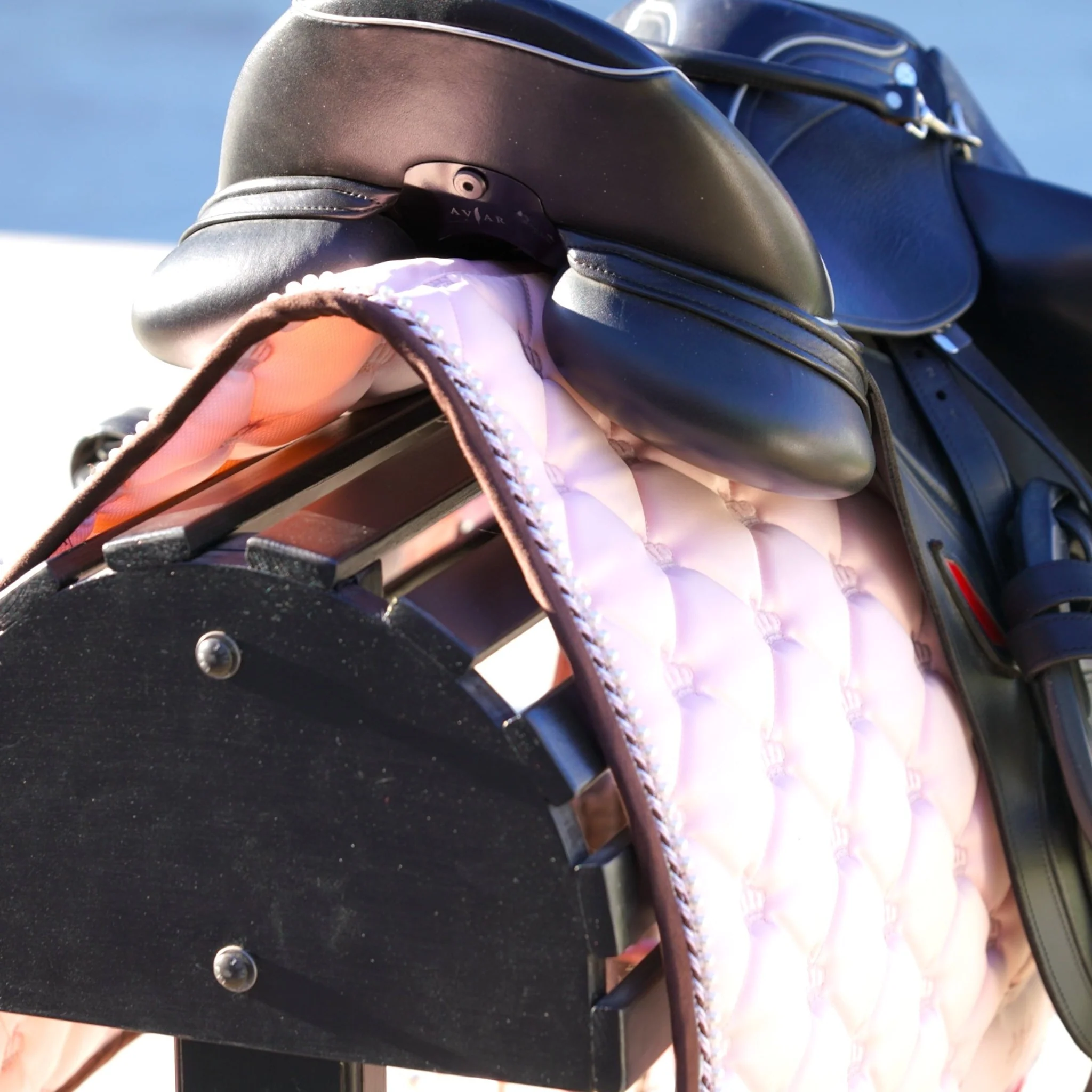 Royal Equestrian Dressage Saddle Pad Pink - Image 9