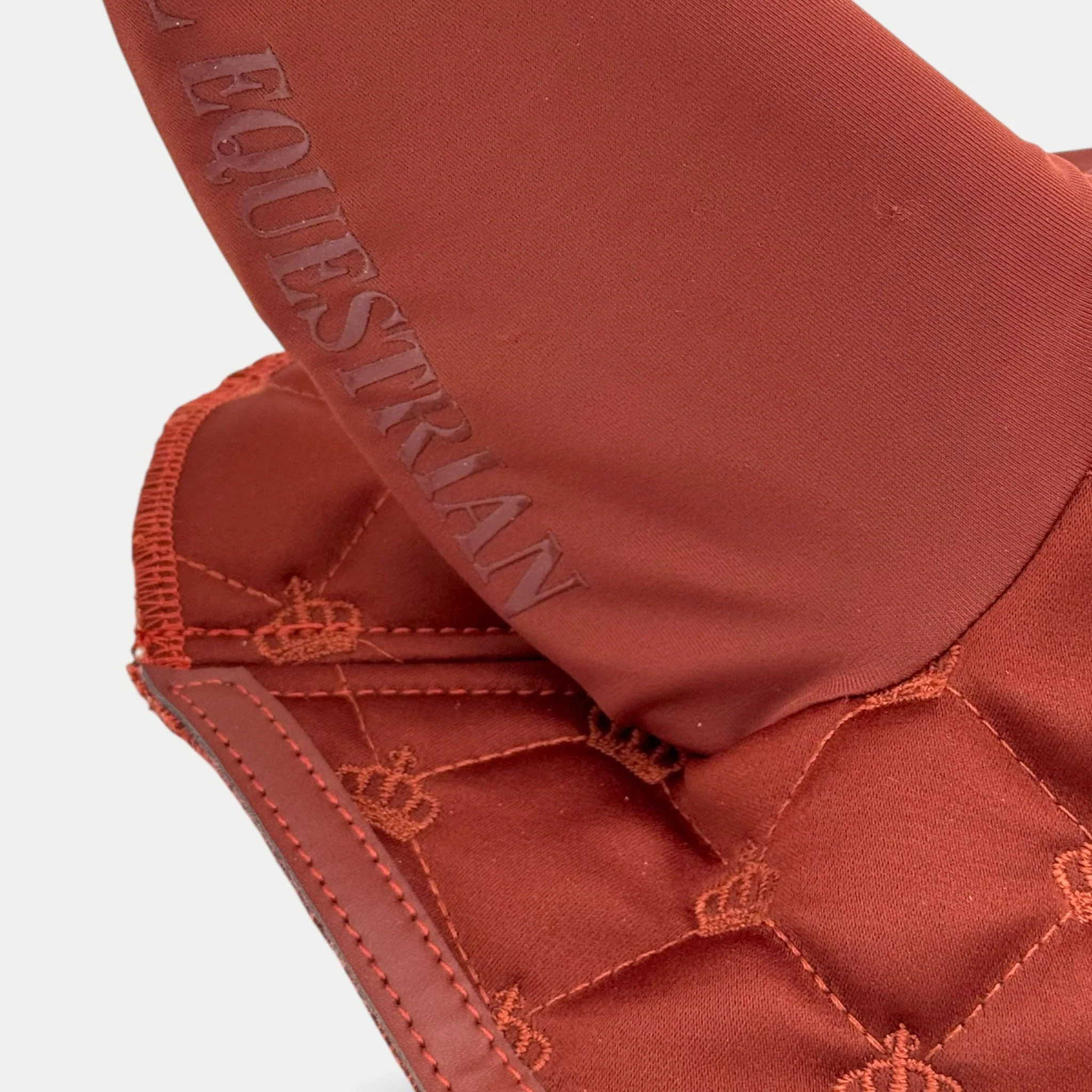 Royal Equestrian Ear Bonnet Copper en Vogue - Image 5