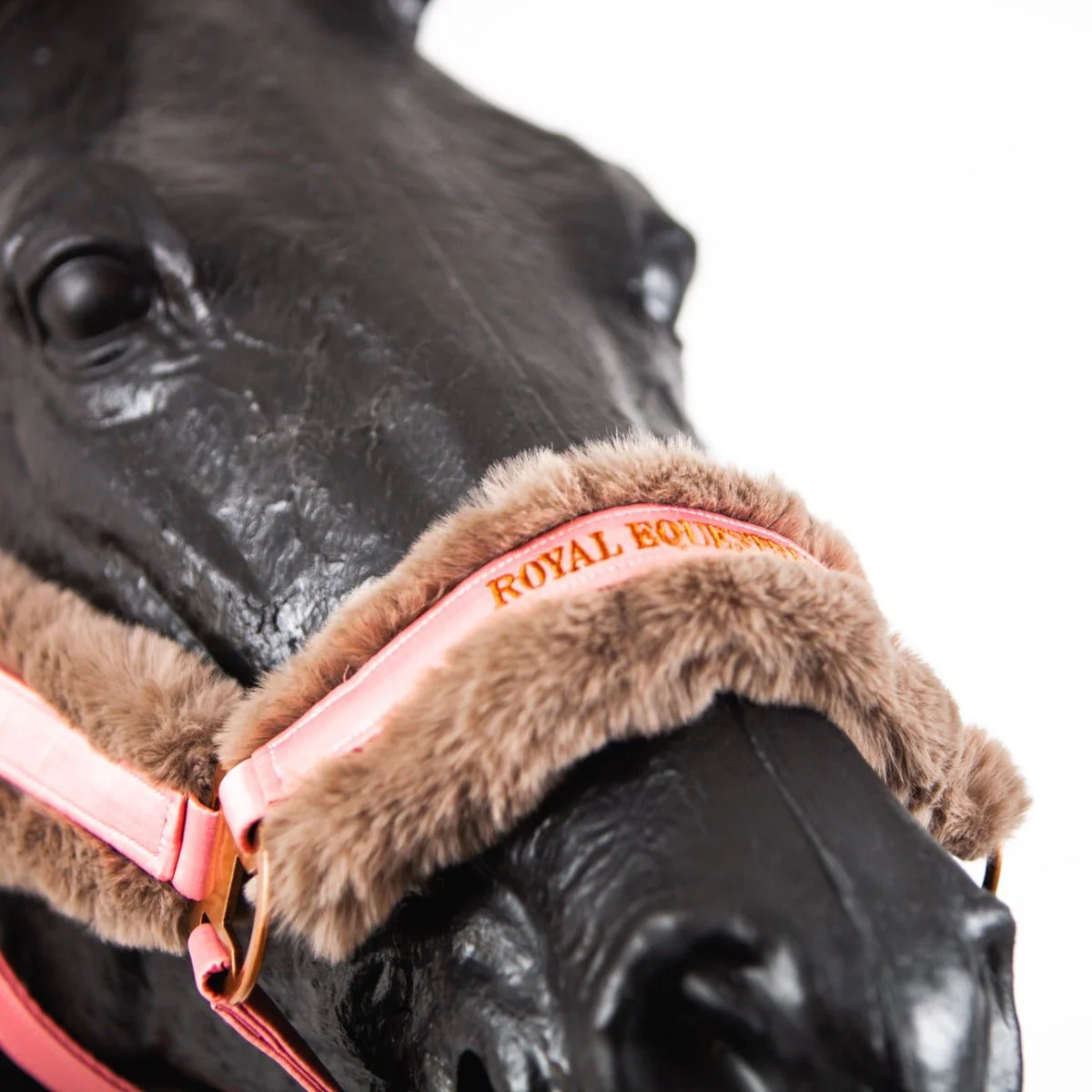Royal Equestrian Fur Halter Pink Full - Image 4