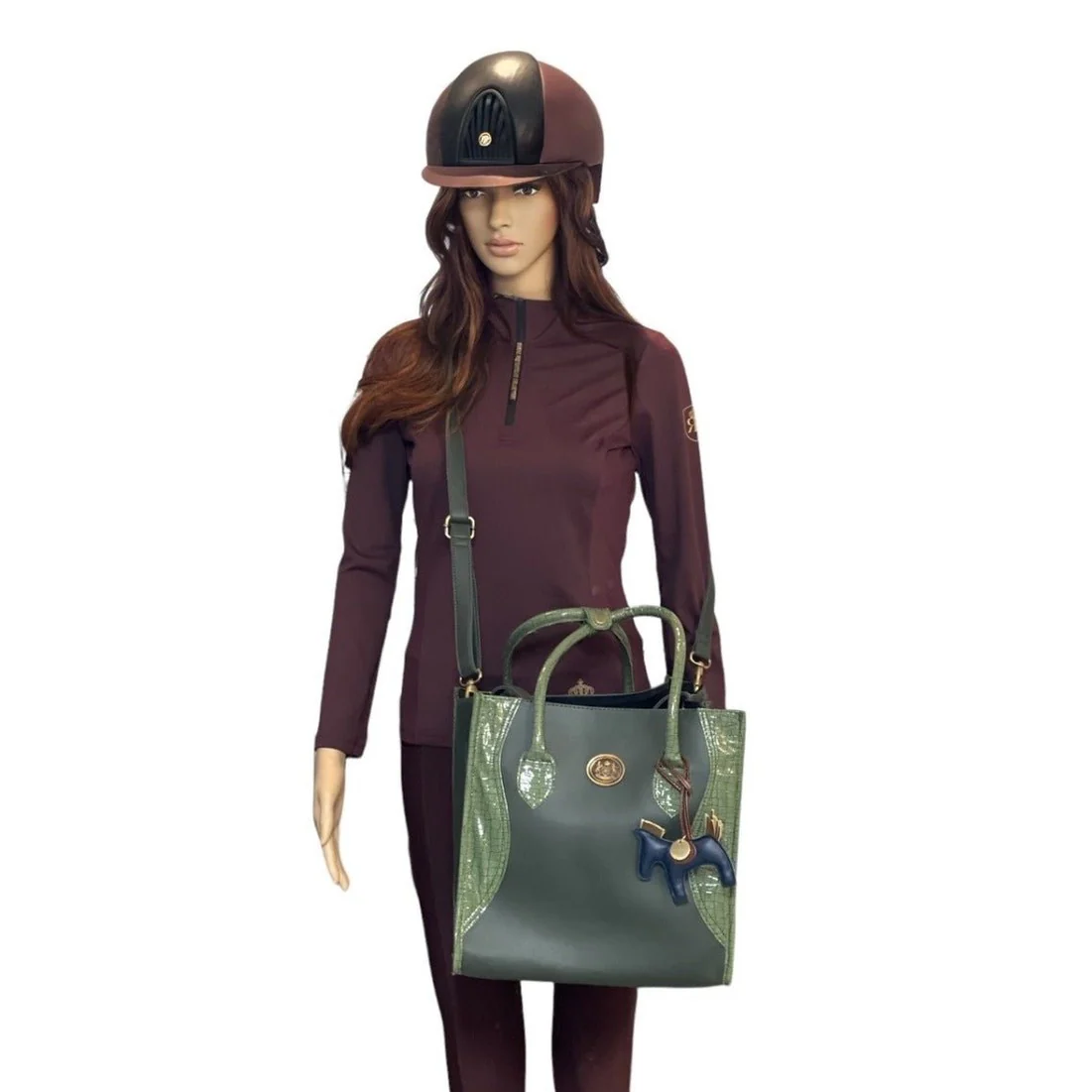 Royal Equestrian Grooming Bag Olive Green - Image 5
