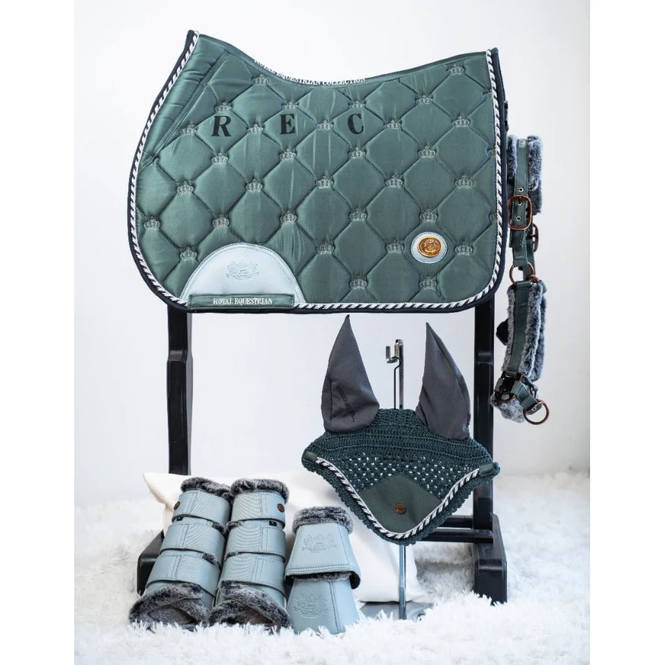 Royal Equestrian Saddle Pad Jump Marine Blue - Image 6