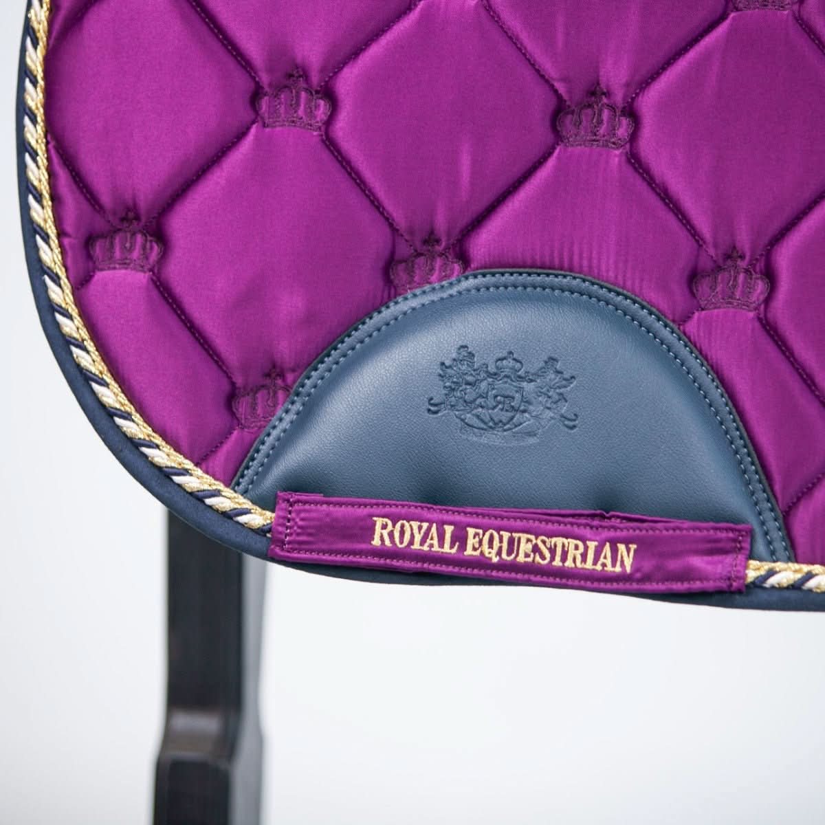 Royal Equestrian Saddle Pad Jump Purple - Image 3
