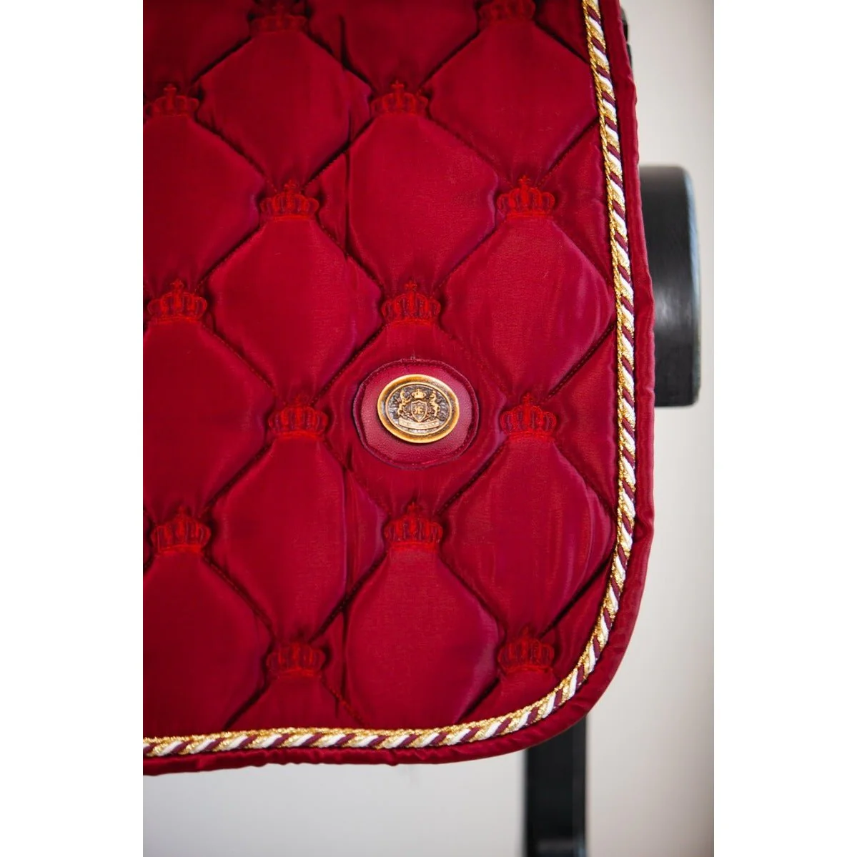 Royal Equestrian Saddle Pad Jump Red Crimson - Image 3