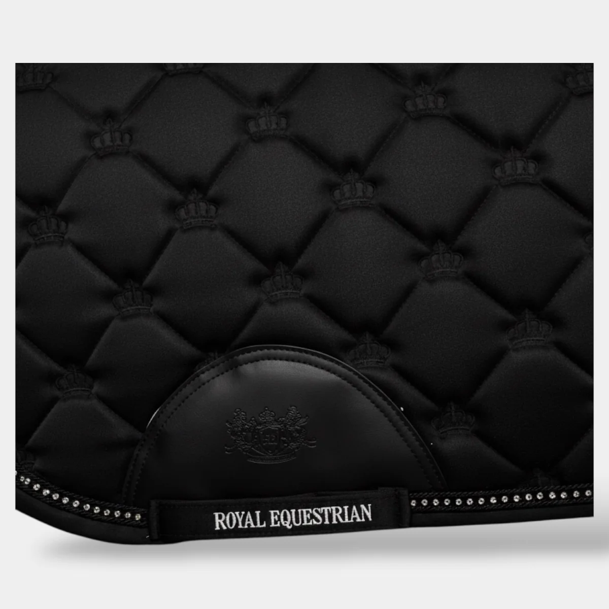 Royal Equestrian Saddle Pad Jump Black Crystal - Image 4