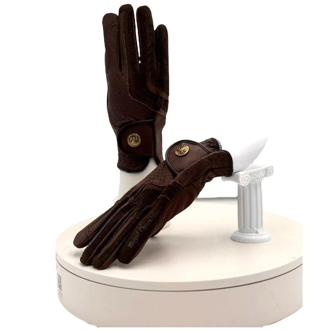 Royal Equestrian Leather Riding Gloves - Image 12