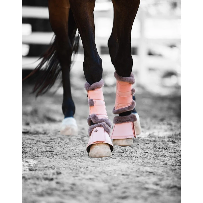 Royal Equestrian Premium Bell Boots Pink - Image 3