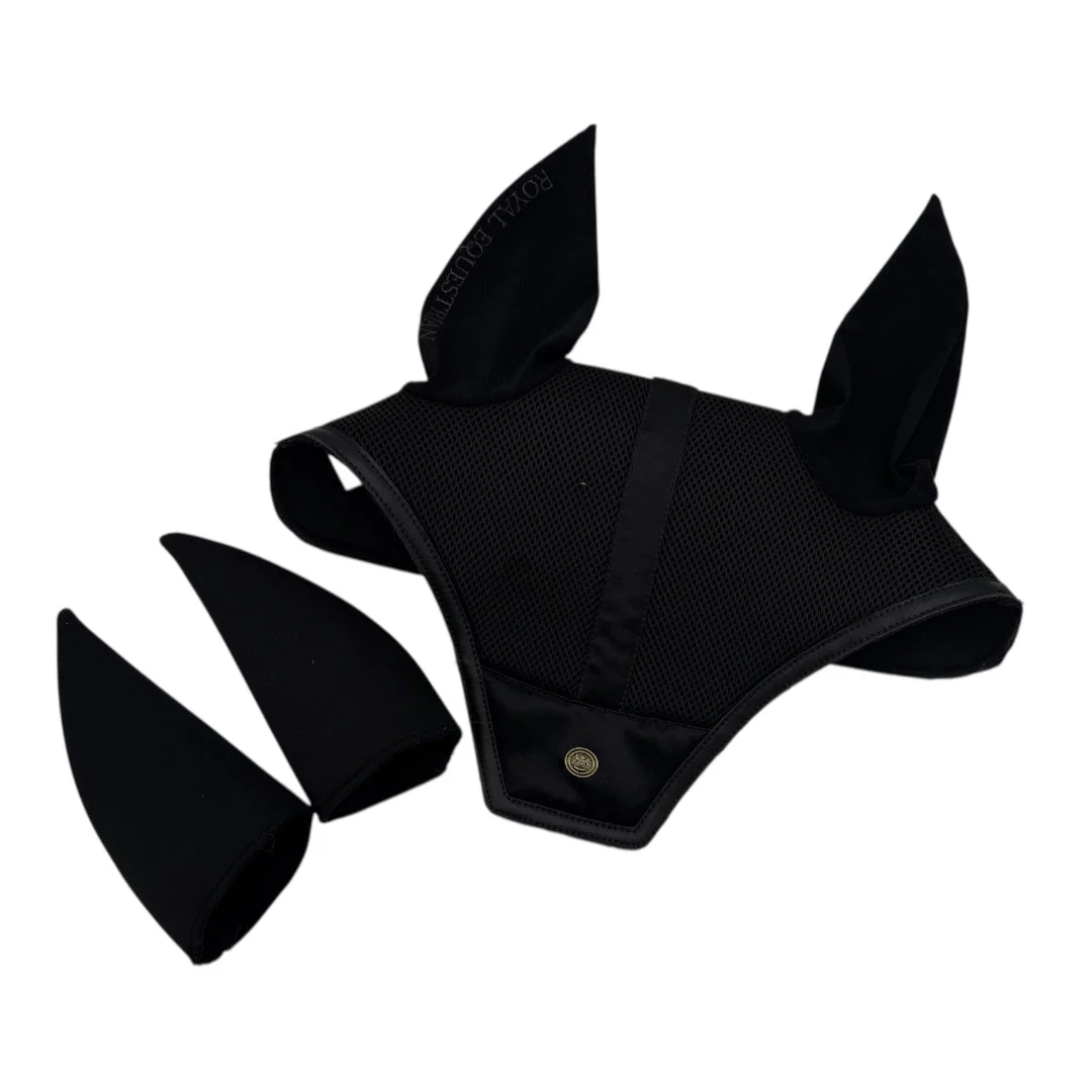 Royal Equestrian Soundproof Ear Bonnet Gladiator Black - Image 2