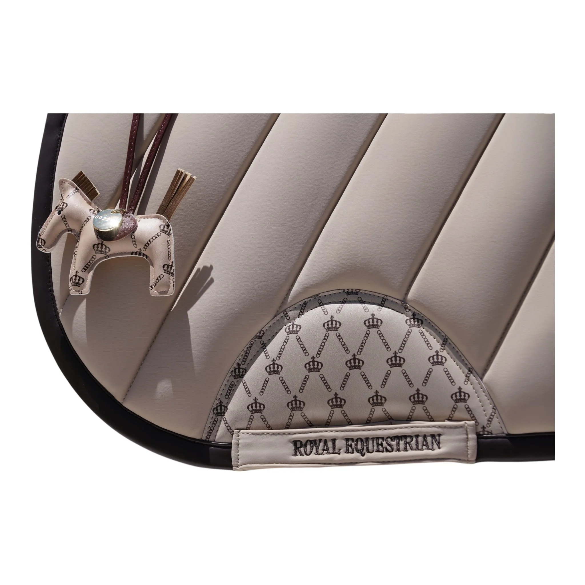 Royal Equestrian Saddle Pad Jump Sand Regalia di Roma - Image 3