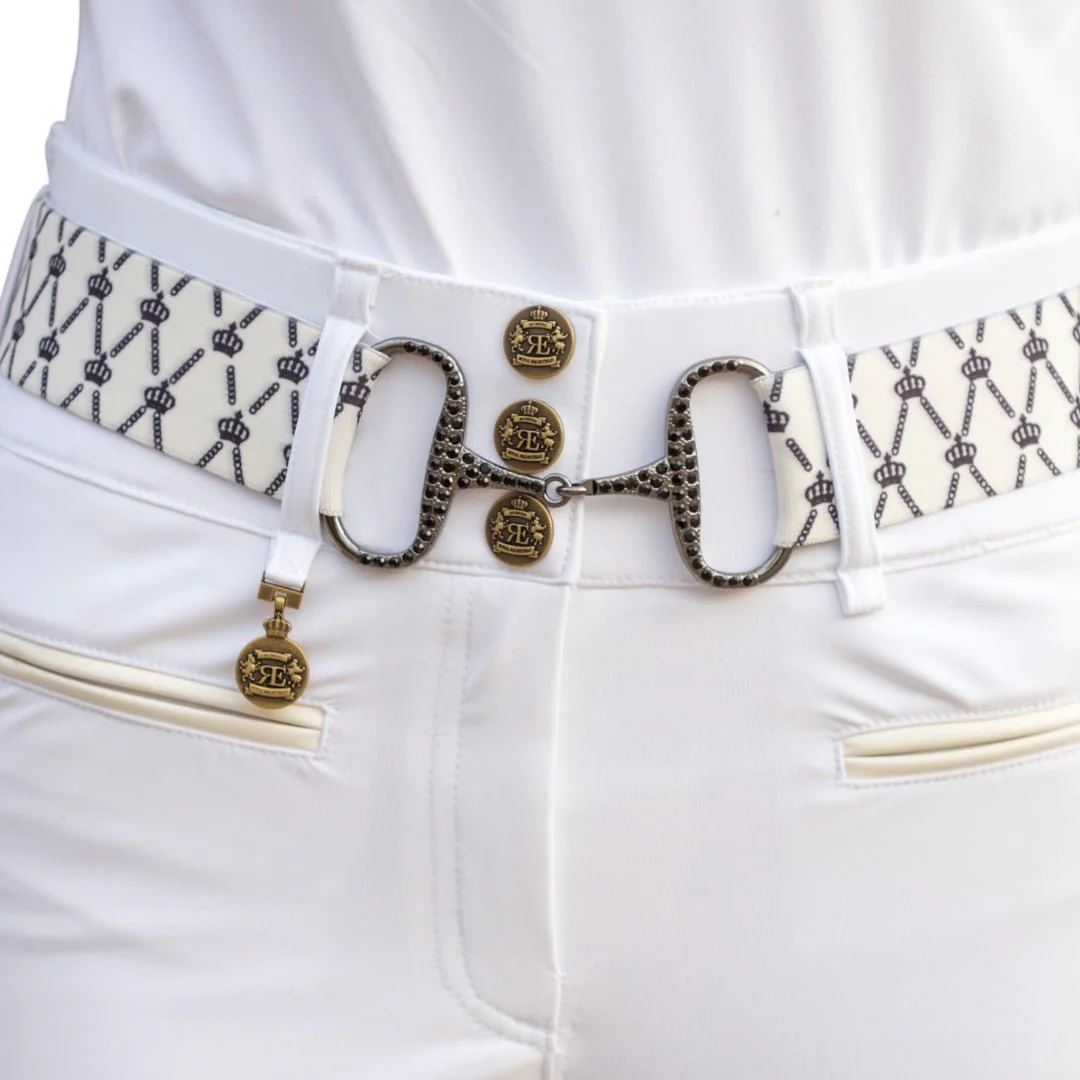 Royal Equestrian Signature Elastic Snaffle Bit Belt - Image 9